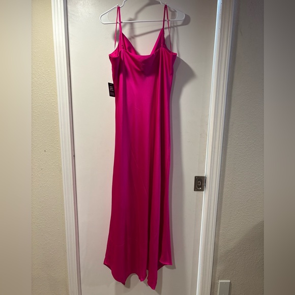Express Silk Slip Dress - Picture 4 of 5